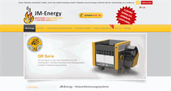 Desktop Screenshot of jm-energy.it